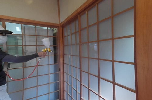 大阪の自宅　究極のコロナ予防対策　内壁を抗菌・抗ウイルスコーティングサービス　大阪のウイルス感染症対策なら専門業者のトリプルエス